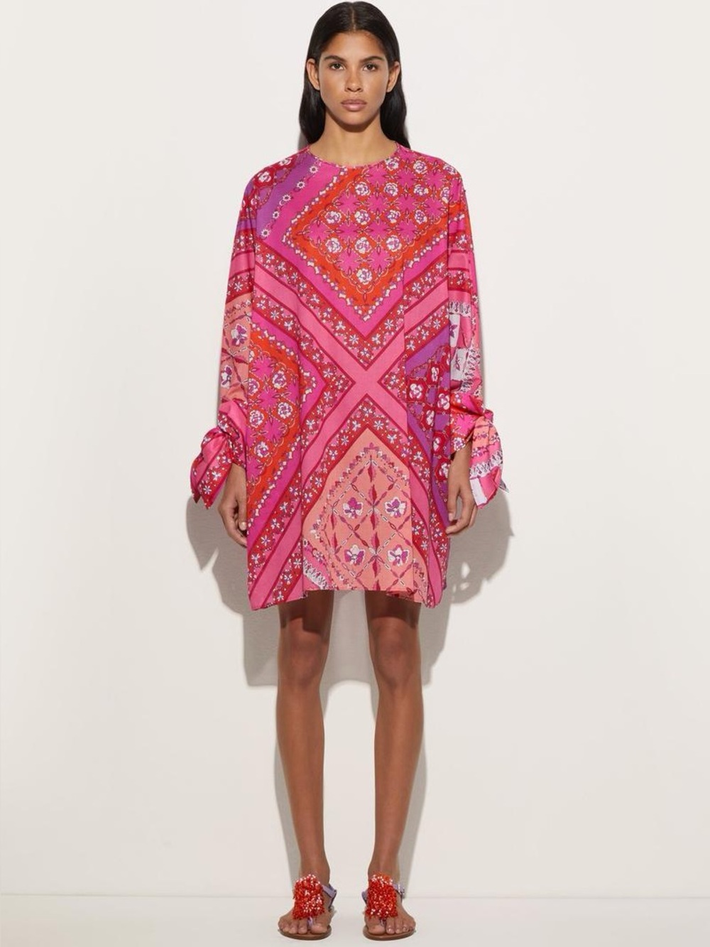 NEW Emilio Pucci Fiesta Print Kaftan, One Size